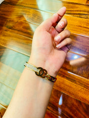 Golden Bracelet Channel Style - Tarnish Free