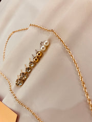 Small Stone Studded Set With Interchangeable Top's