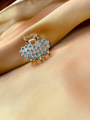 Rhinestone Fancy Silver Catcher - Premium Quality
