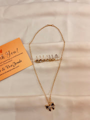 Shiny Bow Knot Set with Interchangeable Top's