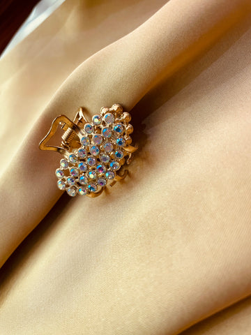 Rhinestone Fancy Golden Catcher - Premium Quality