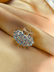 Rhinestone Fancy Silver Catcher - Premium Quality