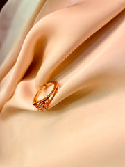 Elegant Charm Stone Ring (Adjustable) - Tarnish Free